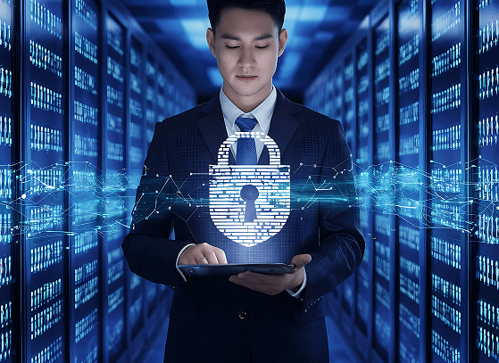 business-people-tablet-clients-meeting-data-analytics-collaboration-investment-advice-analyst-stakeholder-b2b-investor-with-digital-tech-planning-review-talk-project